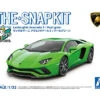 Aoshima 1/32nd SNAP KIT LAMBORGHINI AVENTADOR GREEN 063484