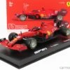 Burago 1/43 F1 Ferrari SF21 (2021) #55 Carlos Sainz 2021 Diecast