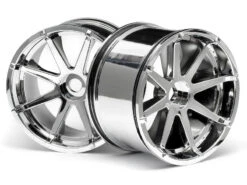 HPI BLAST WHEEL CHROME (115x70mm 7inch/2pcs) 3257 (Box 47)