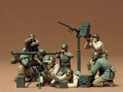 Tamiya 1/35 US Gun And Mortar Team 35086