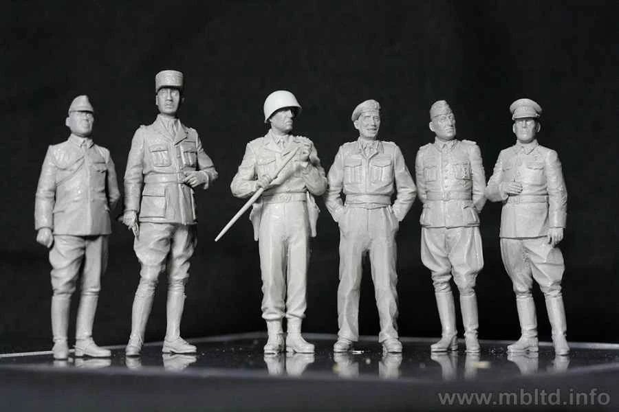 Master Box 1/35 The Generals Of WWII 35108 2 Master Box 1/35 The Generals Of WWII 35108 - Image 2
