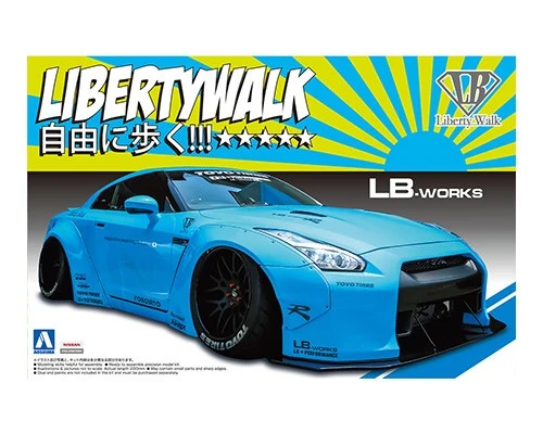 Aoshima LB WORKS R35 GT-R Ver.1 1/24