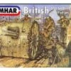 Emhar 1:72 British WWI Artillery Figures With 18 Pounder Gun