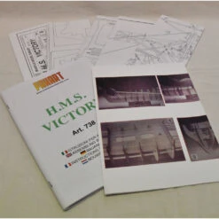 HMS Victory 1:78 Scale Copper Hull Kit -Radio Controlled Model Shop 738ae