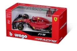 Bburago 1/43 F1 Ferrari F1-75 (2022) Sainz No.55 B18-36832S -Radio Controlled Model Shop B18 36832S 5