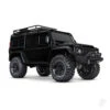Traxxas TRX-4 Land Rover Defender 1:10 4X4 Electric Trail Crawler With Winch Black (+ TQi 4-ch XL-5 HV Titan 550)