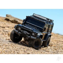 Traxxas TRX-4 Land Rover Defender 1:10 4X4 Electric Trail Crawler With Winch Black (+ TQi 4-ch XL-5 HV Titan 550) -Radio Controlled Model Shop TRX82056 84 BLK 5