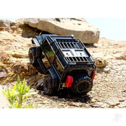 Traxxas TRX-4 Land Rover Defender 1:10 4X4 Electric Trail Crawler With Winch Black (+ TQi 4-ch XL-5 HV Titan 550) -Radio Controlled Model Shop TRX82056 84 BLK 6