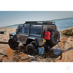 Traxxas TRX-4 Land Rover Defender 1:10 4X4 Electric Trail Crawler With Winch Silver (+ TQi 4-ch XL-5 HV Titan 550) -Radio Controlled Model Shop TRX82056 84 SLVR 5
