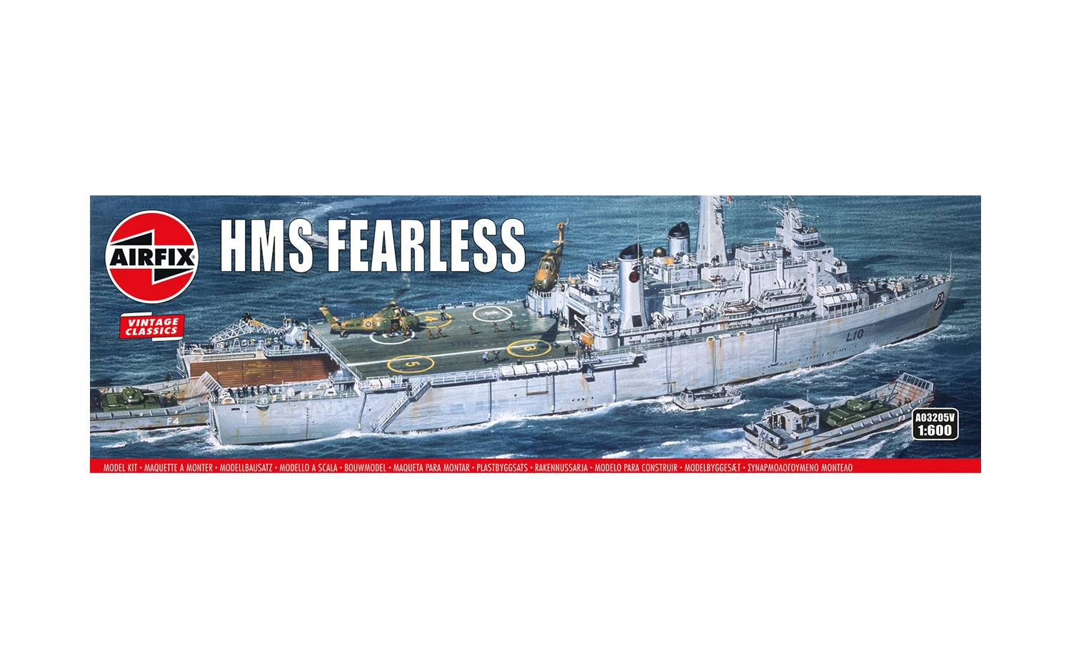 Airfix 1/600 HMS Fearless A03205V 1 Airfix 1/600 HMS Fearless A03205V