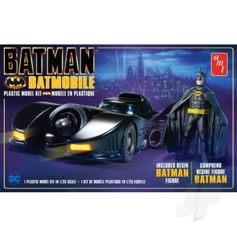 AMT Batman 1989 Batmobile With Resin Batman Figure 1 AMT Batman 1989 Batmobile With Resin Batman Figure