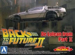 Aoshima BACK TO THE FUTURE PART 2 DELOREAN PULL BACK & GO