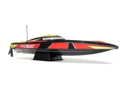 Proboat Sonicwake 36 Inch Self-Righting Brushless Deep-V RTR - Black -Radio Controlled Model Shop b prb08032v2t1 d