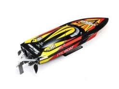Proboat Sonicwake 36 Inch Self-Righting Brushless Deep-V RTR - Black -Radio Controlled Model Shop b prb08032v2t1 e