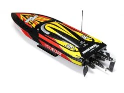Proboat Sonicwake 36 Inch Self-Righting Brushless Deep-V RTR - Black -Radio Controlled Model Shop b prb08032v2t1 f