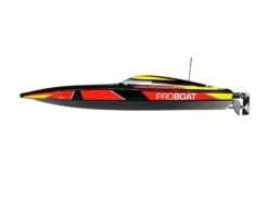 Proboat Sonicwake 36 Inch Self-Righting Brushless Deep-V RTR - Black -Radio Controlled Model Shop b prb08032v2t1 g