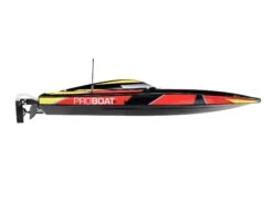 Proboat Sonicwake 36 Inch Self-Righting Brushless Deep-V RTR - Black -Radio Controlled Model Shop b prb08032v2t1 h