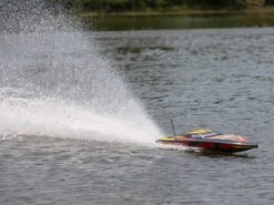 Proboat Sonicwake 36 Inch Self-Righting Brushless Deep-V RTR - Black -Radio Controlled Model Shop b prb08032v2t1 n