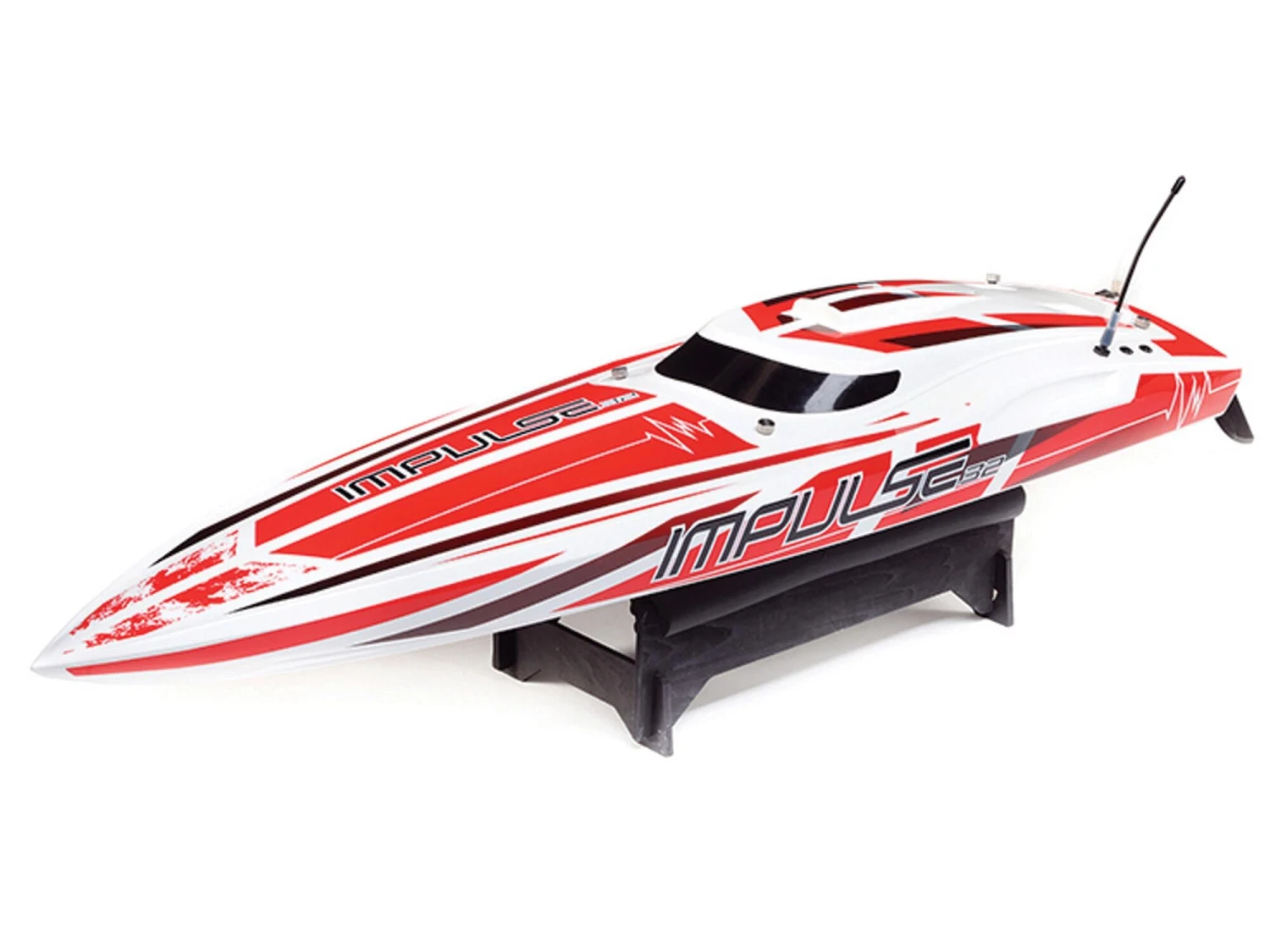 Proboat Impulse 32 Brushless Deep-V RTR With Smart -White/Red 1 Proboat Impulse 32 Brushless Deep-V RTR With Smart -White/Red