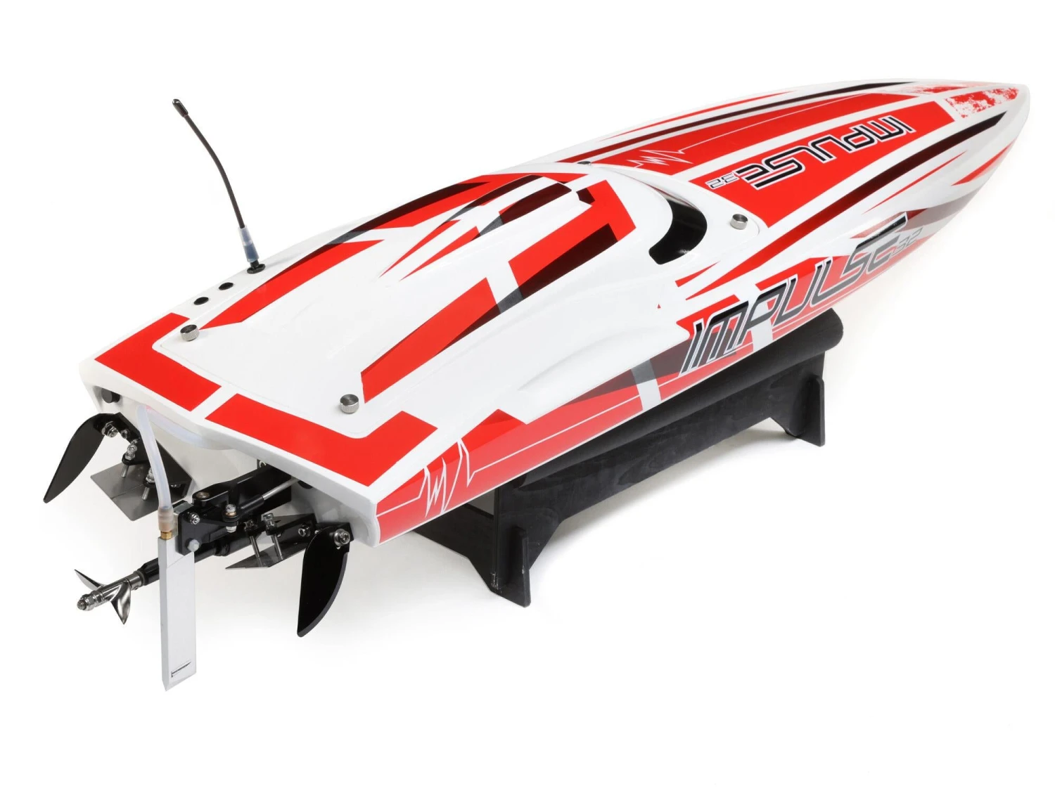 Proboat Impulse 32 Brushless Deep-V RTR With Smart -White/Red 3 Proboat Impulse 32 Brushless Deep-V RTR With Smart -White/Red - Image 3