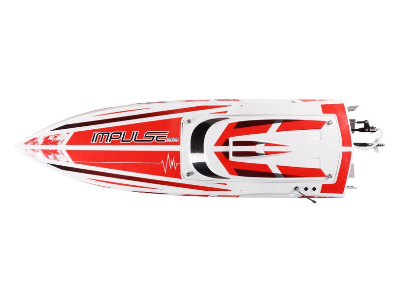 Proboat Impulse 32 Brushless Deep-V RTR With Smart -White/Red 8 Proboat Impulse 32 Brushless Deep-V RTR With Smart -White/Red - Image 8