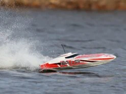 Proboat Impulse 32 Brushless Deep-V RTR With Smart -White/Red 37 Proboat Impulse 32 Brushless Deep-V RTR With Smart -White/Red -Radio Controlled Model Shop b prb08037t2 q