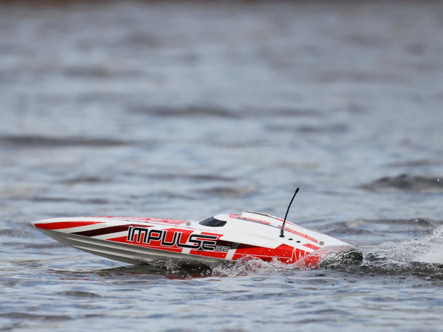 Proboat Impulse 32 Brushless Deep-V RTR With Smart -White/Red 19 Proboat Impulse 32 Brushless Deep-V RTR With Smart -White/Red - Image 19