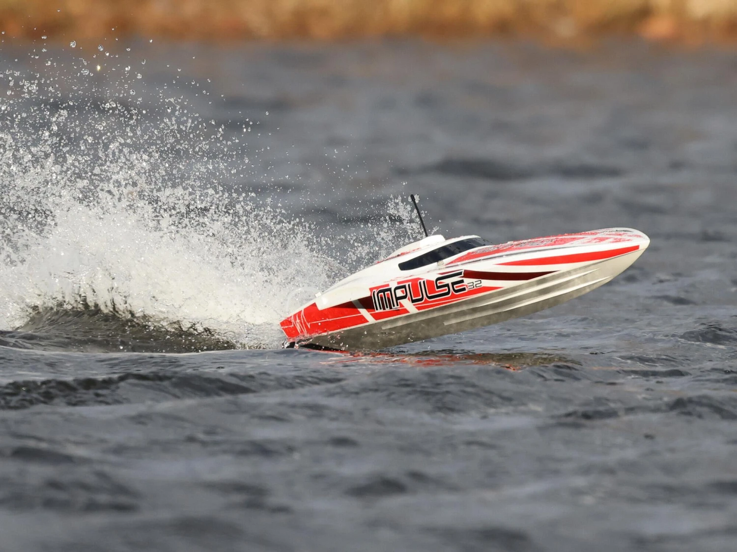 Proboat Impulse 32 Brushless Deep-V RTR With Smart -White/Red 20 Proboat Impulse 32 Brushless Deep-V RTR With Smart -White/Red - Image 20