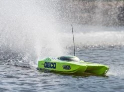 Proboat Miss Geico Zelos 36 Twin Brushless Catamaran RTR -Radio Controlled Model Shop b prb08040v2 e