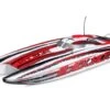 Proboat Blackjack 42 Inches 8S Brushless Catamaran RTR: White/Red