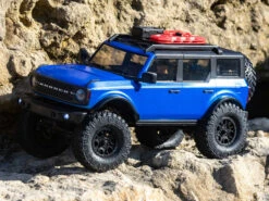 Axial 1/24 SCX24 2021 Ford Bronco 4WD Truck Brushed RTR - Blue -Radio Controlled Model Shop c axi00006t3 l
