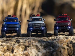 Axial 1/24 SCX24 2021 Ford Bronco 4WD Truck Brushed RTR - Blue -Radio Controlled Model Shop c axi00006t3 q