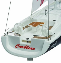 Joysway Caribbean 1:46 Sailboat RTR 2.4GHz [Red] (B-JOY8802) -Radio Controlled Model Shop caribbean4
