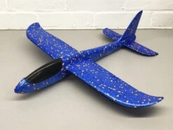 MAX THRUST MINI CHUCK GLIDER BLUE - 485MM WINGSPAN