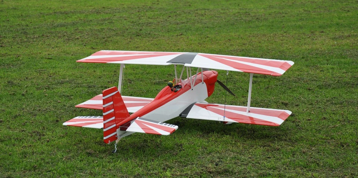 Max Thrust Pro-Built Balsa Double Trouble Red 4 Max Thrust Pro-Built Balsa Double Trouble Red - Image 4