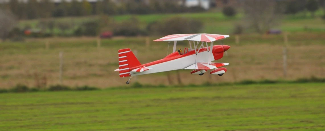 Max Thrust Pro-Built Balsa Double Trouble Red 7 Max Thrust Pro-Built Balsa Double Trouble Red - Image 7