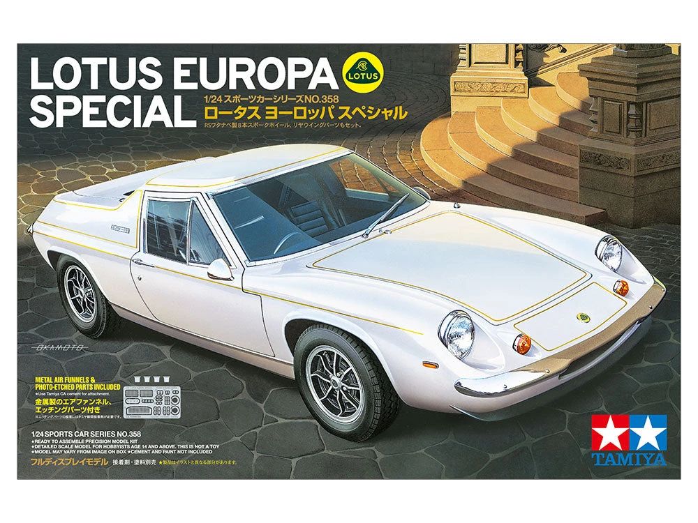 Tamiya 1/24 Lotus Europa Special 24358 3 Tamiya 1/24 Lotus Europa Special 24358 - Image 3