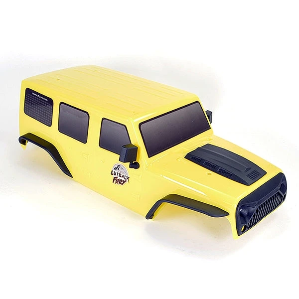FTX OUTBACK FURY BODYSHELL PVC- YELLOW - COMPLETE SET 1 FTX OUTBACK FURY BODYSHELL PVC- YELLOW - COMPLETE SET