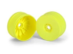Proline 1/8 Velocity Front/Rear 17mm Buggy Wheels (4) Yellow