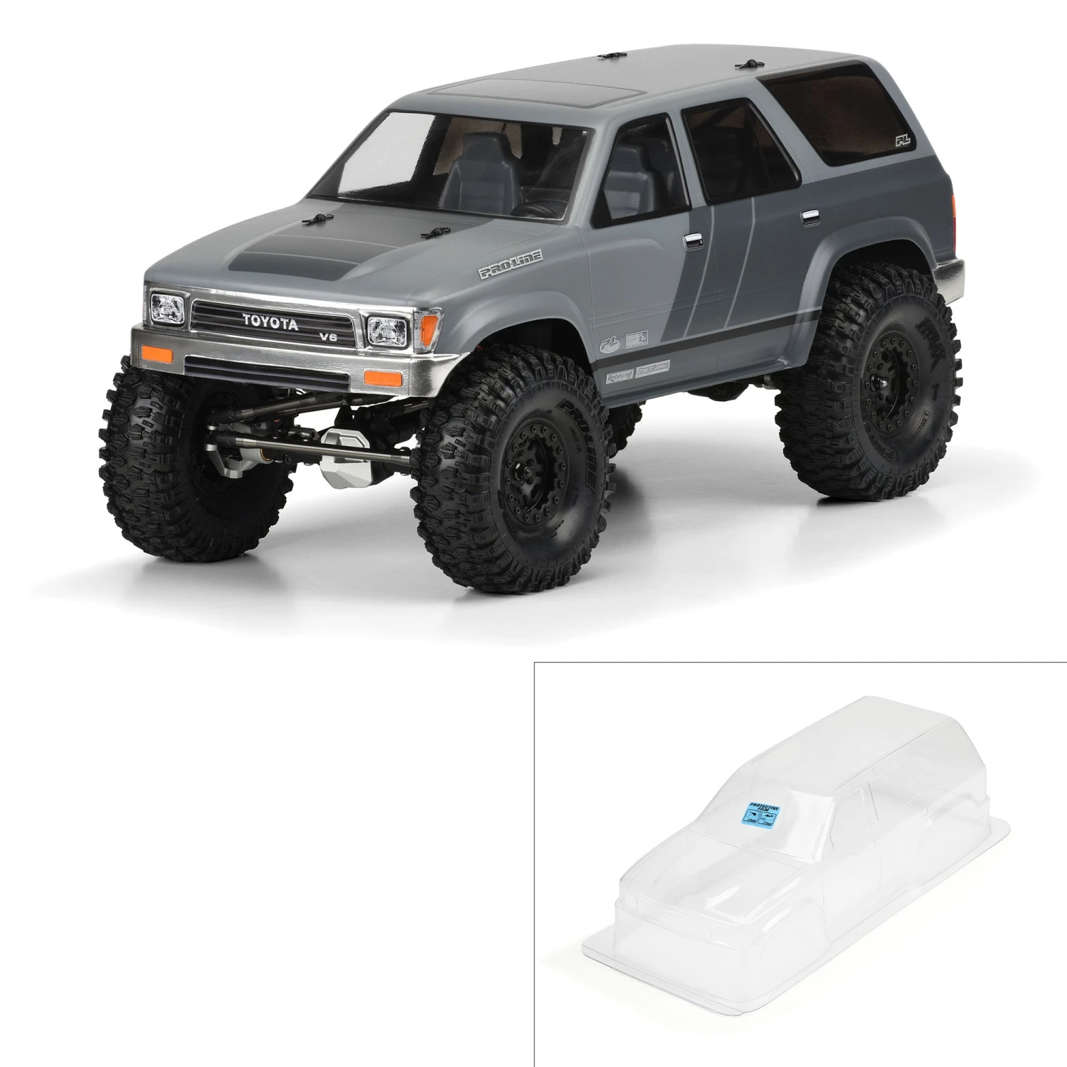 Proline 1/10 1991 Toyota 4Runner Clear Body 12.3 (313mm) Wheelbase 1 Proline 1/10 1991 Toyota 4Runner Clear Body 12.3 (313mm) Wheelbase