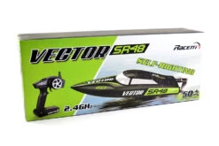 VOLANTEX RACENT VECTOR SR48 BRUSHLESS BOAT RTR- BLACK -Radio Controlled Model Shop gallery15 2 7