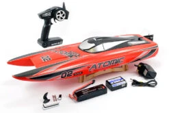 VOLANTEX RACENT ATOMIC 70CM BRUSHLESS RACING BOAT RTR (RED)