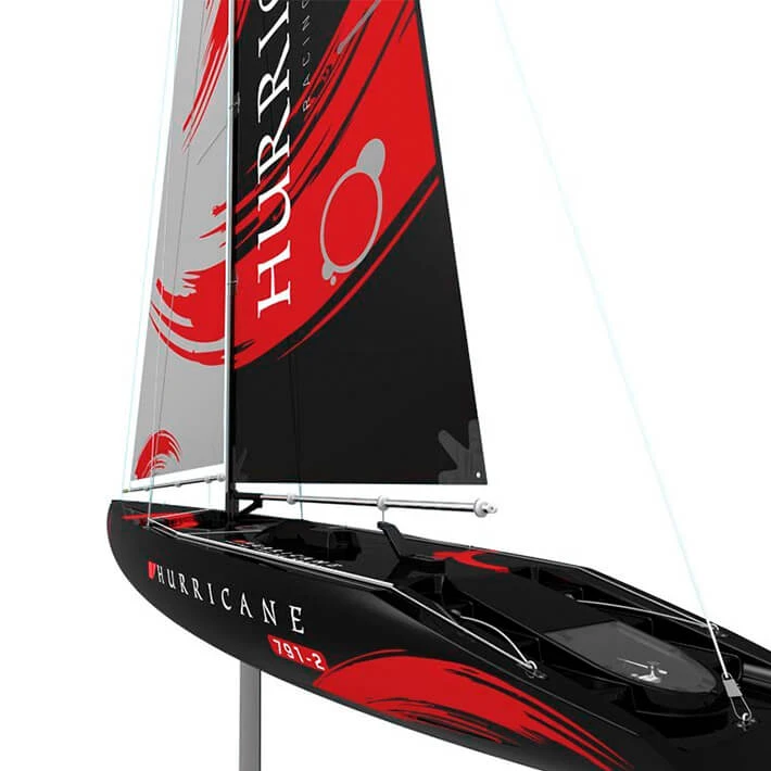 VOLANTEX RACENT HURRICANE SAIL YACHT BOAT 1M RTR (2.1M Height) 10 VOLANTEX RACENT HURRICANE SAIL YACHT BOAT 1M RTR (2.1M Height) - Image 10