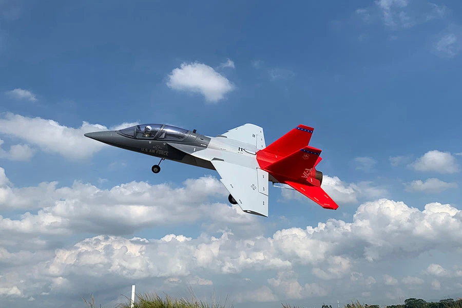 XFLY 64MM T-7A RED HAWK EDF JET 750MM W/O TX/RX/BATT 4 XFLY 64MM T-7A RED HAWK EDF JET 750MM W/O TX/RX/BATT - Image 4