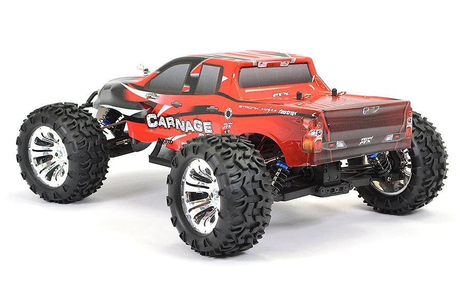 FTX CARNAGE 2.0 1/10 BRUSHED TRUCK 4WD Ready To Run - RED 11 FTX CARNAGE 2.0 1/10 BRUSHED TRUCK 4WD Ready To Run - RED - Image 11