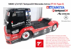 Tamiya Mercedes Tankpool 24 MP4 Racing Truck TT-01E Kit -Radio Controlled Model Shop image002 12 1