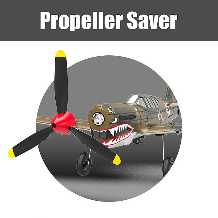 VOLANTEX P40 WARHAWK 4CH 400MM BRUSHED With GYRO EPP - Ready To Fly 7 VOLANTEX P40 WARHAWK 4CH 400MM BRUSHED With GYRO EPP - Ready To Fly - Image 7