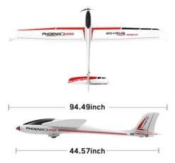 VOLANTEX PHOENIX 2400MM GLIDER W/ABS FUSELAGE ARTF -Radio Controlled Model Shop image1 1 8