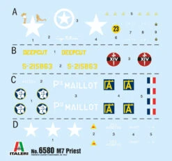 Italeri 1/35 M7 Priest Howitzer Motor Carriage IT6580