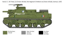 Italeri 1/35 M7 Priest Howitzer Motor Carriage IT6580 -Radio Controlled Model Shop it6580 6